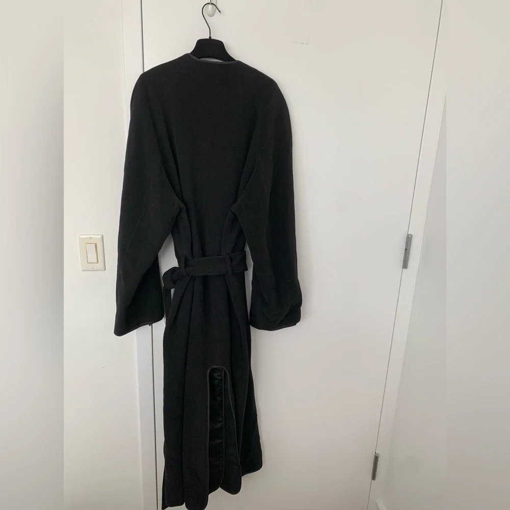 Balenciaga Runway Unisex Oversized Cashmere Wool Brushed Coat NWT - Picture 5 of 12